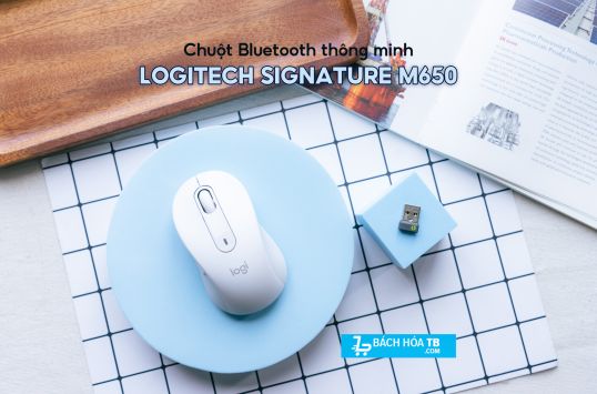 Bí quyết làm việc hiệu quả: Chuột Logitech M650 và sức mạnh tùy biến của Logi Options+