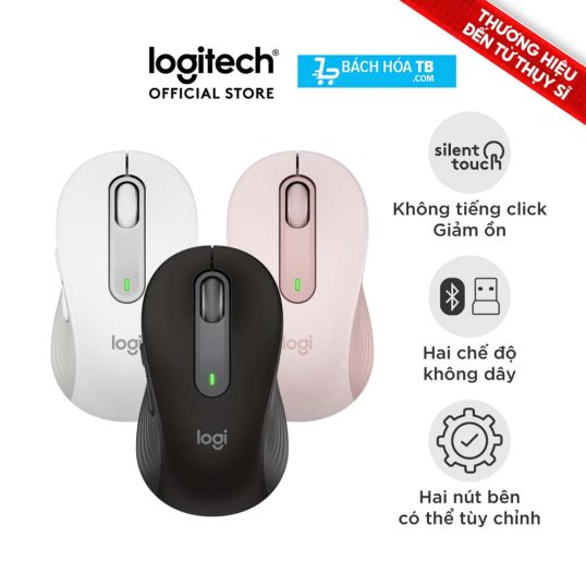 Chuột kh&ocirc;ng d&acirc;y Logitech Signature M650