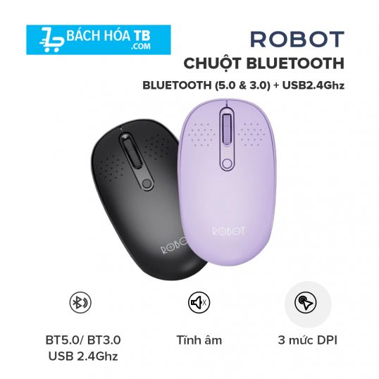 Chuột Không dây Bluetooth ROBOT M360