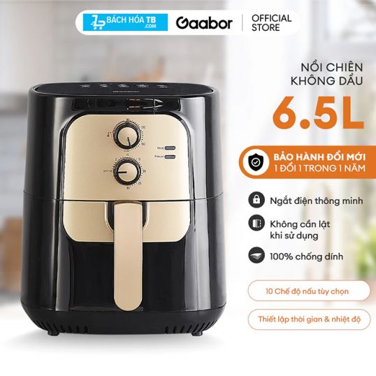 Nồi Chiên Không Dầu Gaabor AF65M-BK01A 6.5L