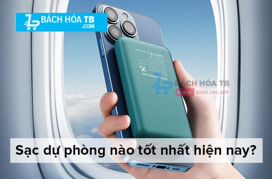 Pin sạc dự phòng nào tốt ? Tăng thời gian làm việc trên điện thoại