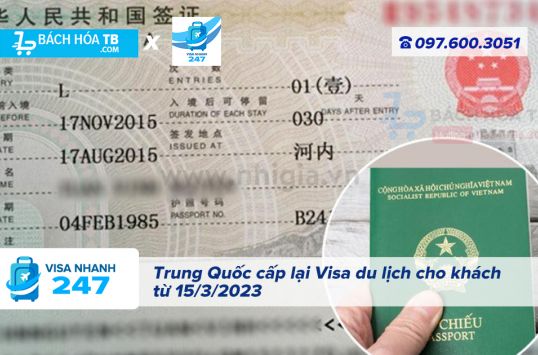 Trung Quốc cấp lại visa du lịch cho khách quốc tế từ 15/03/2023