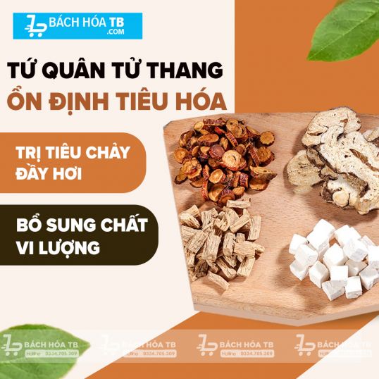 Tứ Quân Tử Thang Kiện Tỳ Ích Khí