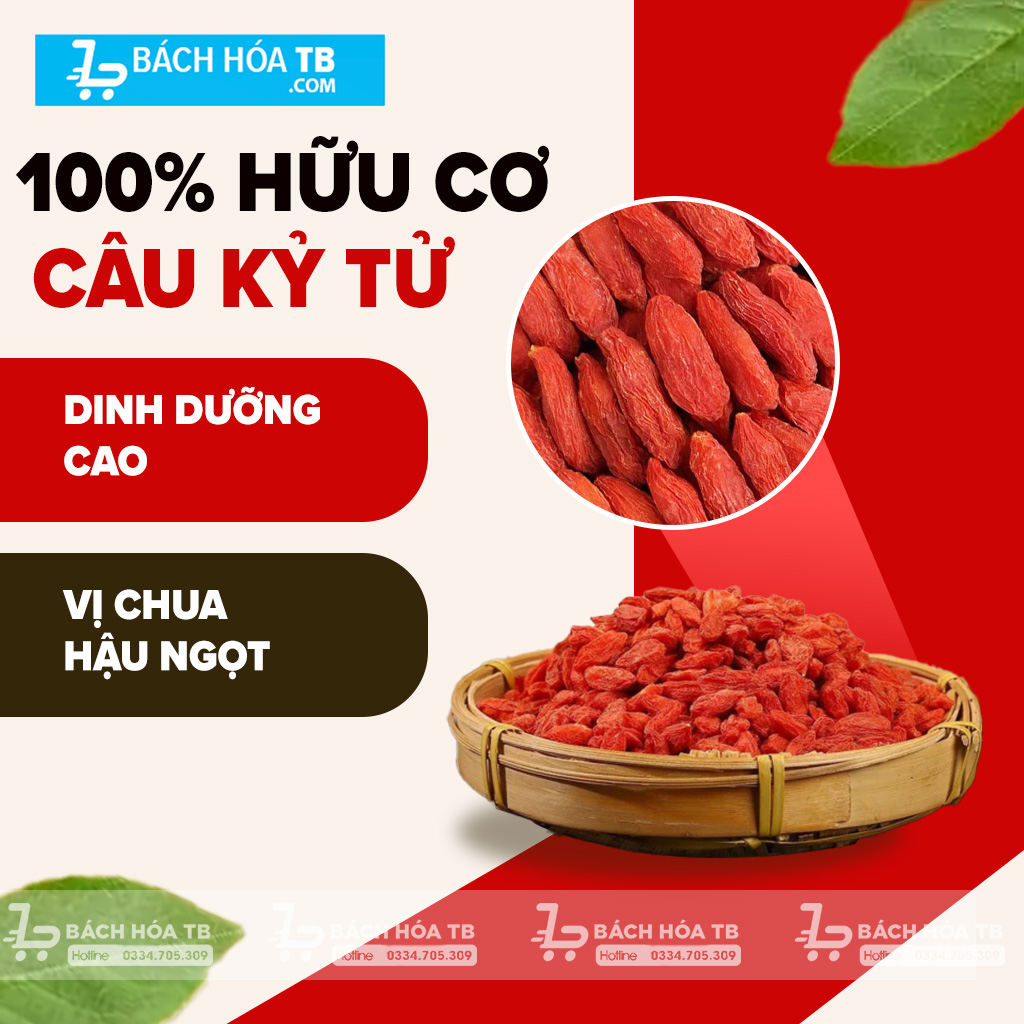 Kỷ Tử Đỏ - Tinh Hoa Dinh Dưỡng Từ Thiên Nhiên