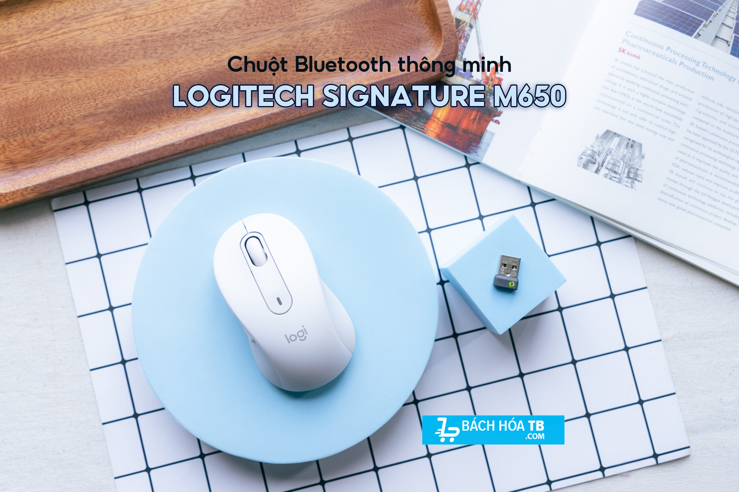 Bí quyết làm việc hiệu quả: Chuột Logitech M650 và sức mạnh tùy biến của Logi Options+