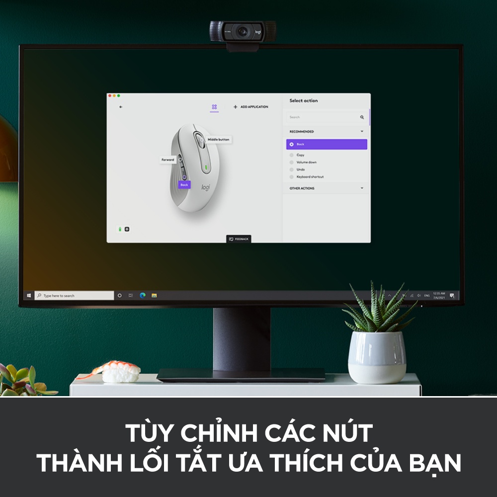 Chuột kh&ocirc;ng d&acirc;y Logitech Signature M650
