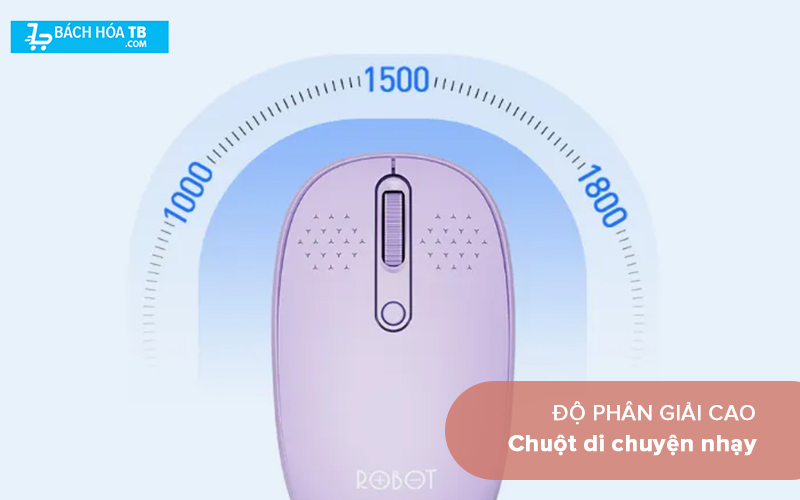 Nhạy bén - Chuột Bluetooth Silent ROBOT M360