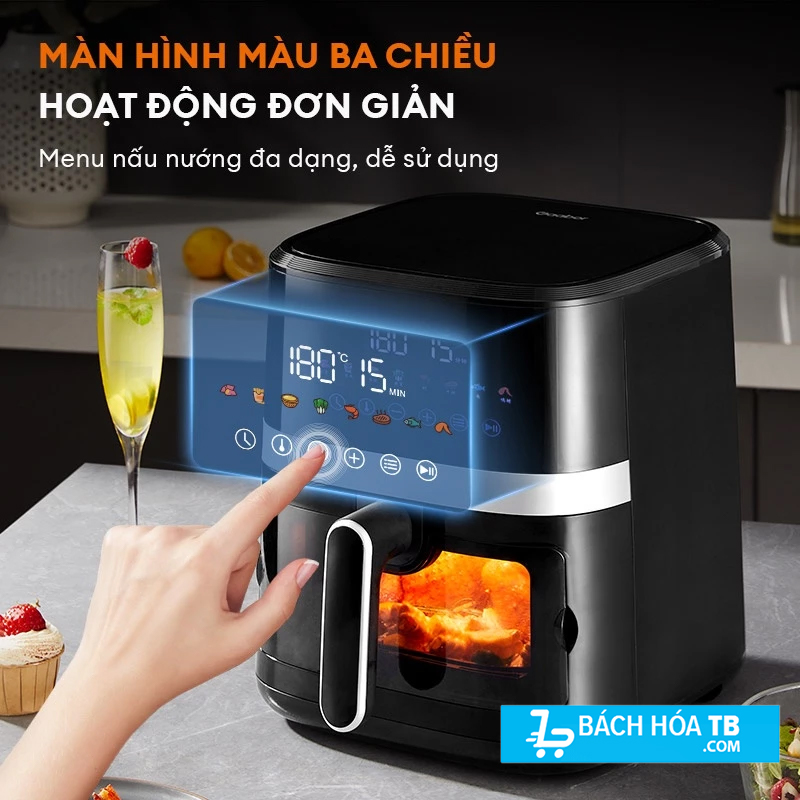 Nồi chiên GAABOR AF65T-BK01A - Thiết kế thông minh