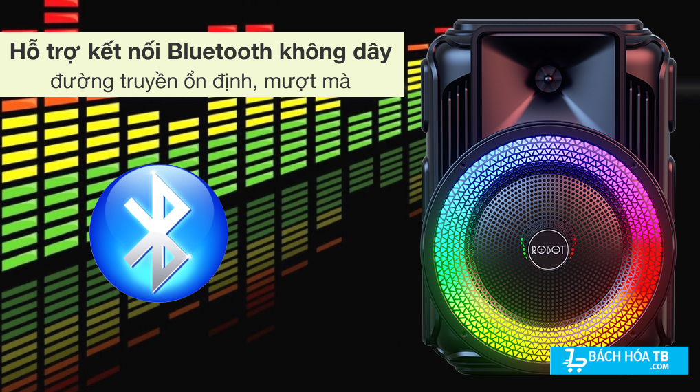 Loa Karaoke Bluetooth RB500 - Kết nối