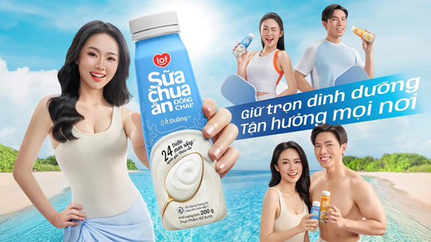 Dinh dưỡng trong sữa chua ăn đóng chai Lof