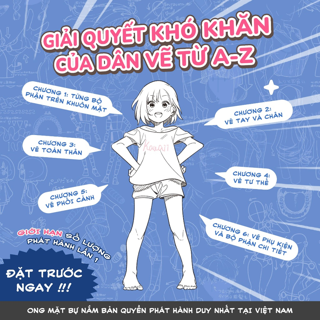 Bí kíp nâng level vẽ Manga: Khám phá Tuyệt Kỹ Manga Chọn Lọc – Sách gối đầu của dân vẽ”